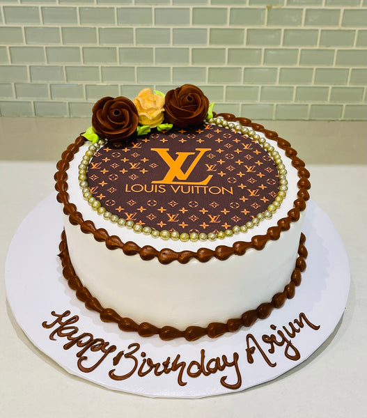 Louis Vuitton cake#  Louis vuitton cake, Tiered cakes birthday, 21st  birthday cakes