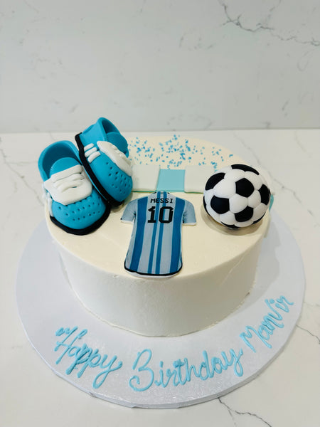 Messi Jersey Cake - YouTube