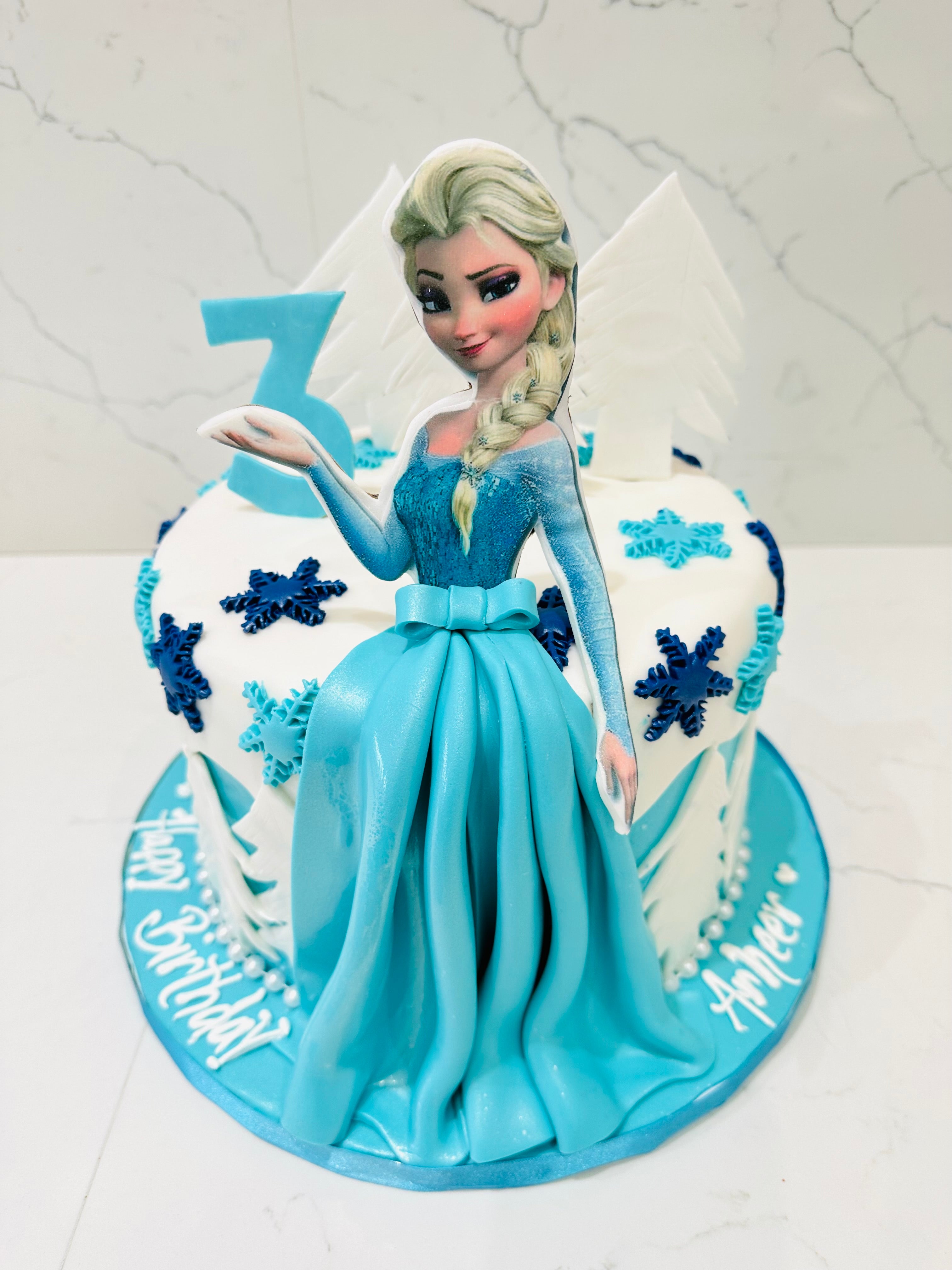 Frozen Elsa Cake #1