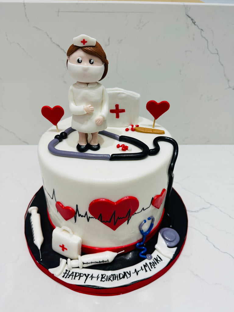nurse cake - SMALLCAKES