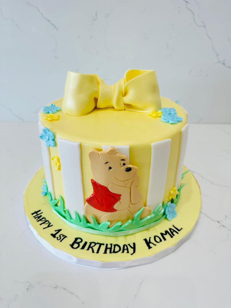 Pooh Theme Fondant Cake - Rashmi's Bakery