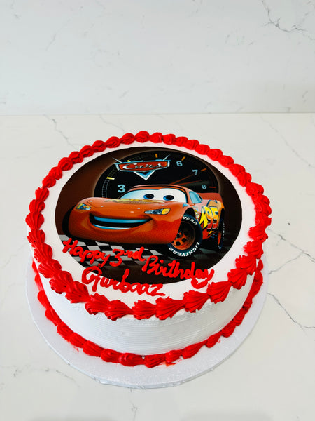 MCQUEEN CAR PHOTO CAKE - Rashmi's Bakery