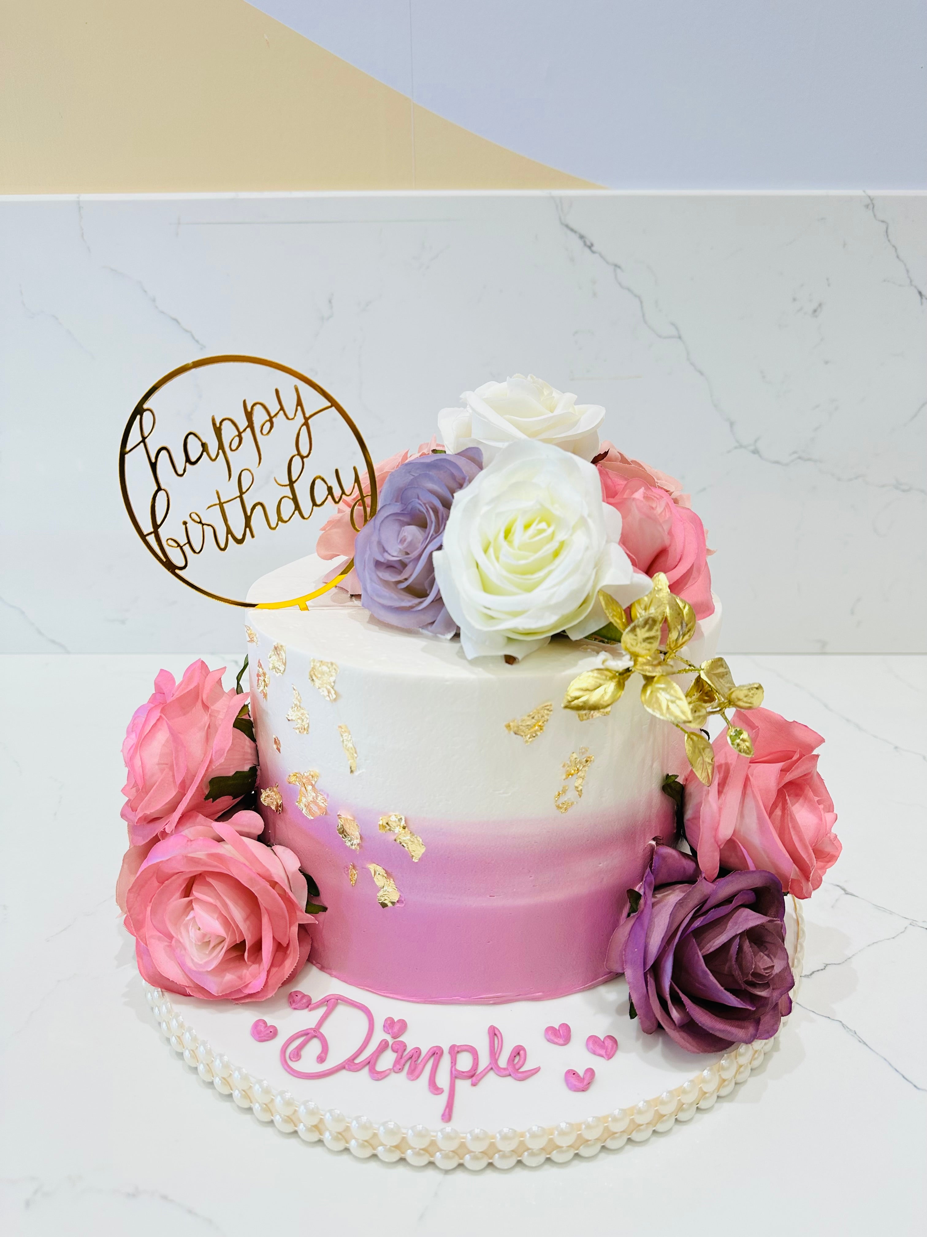 Flower Birthday Cakes | Floral & Shapes | Ferguson Plarre's Bakehouse