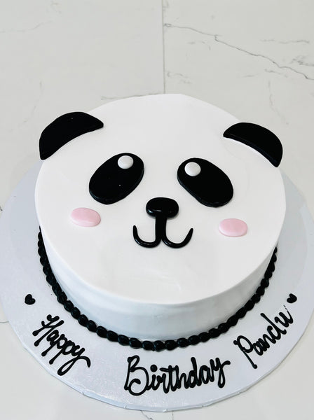 Panda Face Cake | Panda Theme Cake | Order Custom Cakes in Bangalore –  Liliyum Patisserie & Cafe
