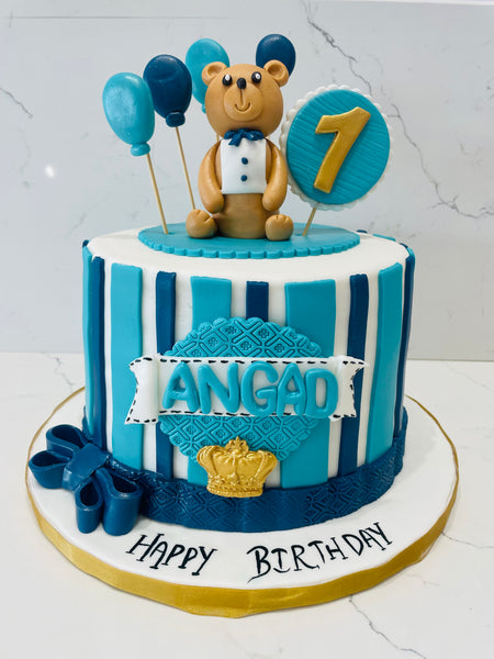 70 Cake Ideas for Birthday & Any Celebration : Welcome Baby Boy Cake