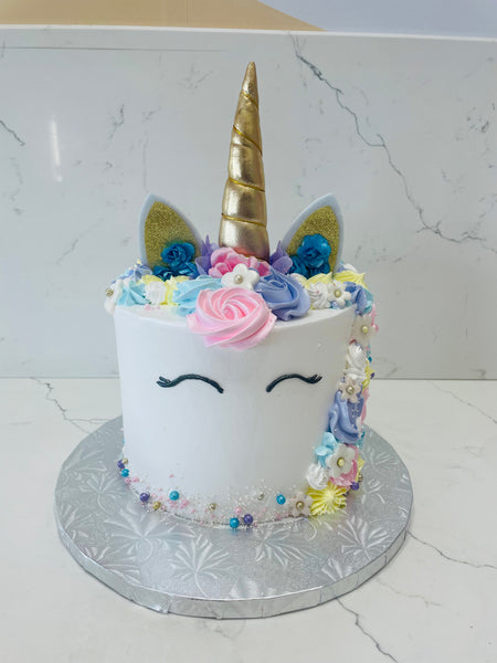 PASTEL UNICORN CREAM CAKE - Rashmi's Bakery