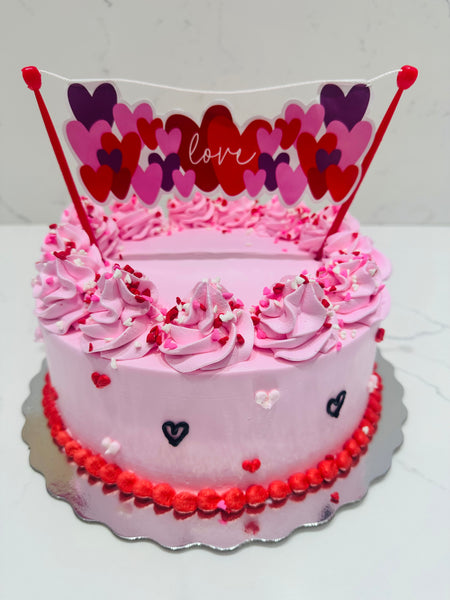 Love is love Heart cake - Rashmi's Bakery