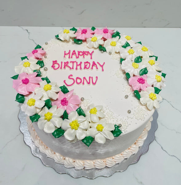 Sonu Singh on LinkedIn: Six Month Birthday Cake For Baby | Half-Way Birthday  Cake