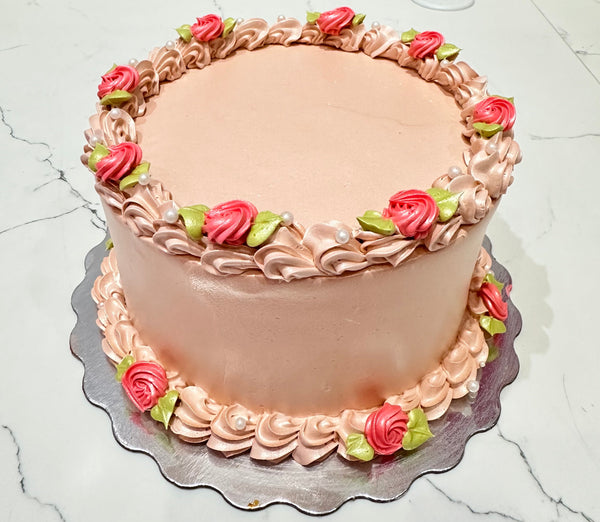 I ♥ NY birthday cake - bra close up, close up of the fondan…