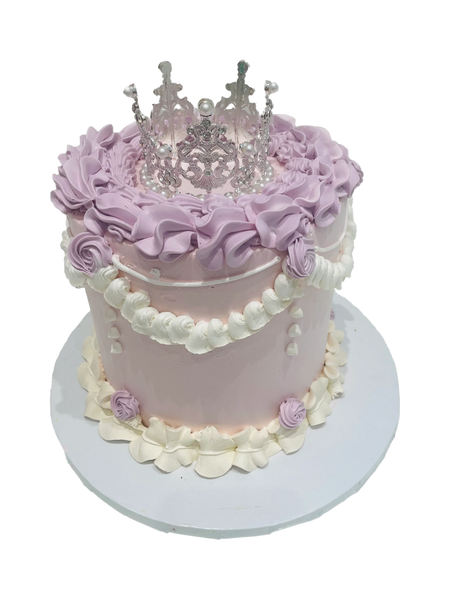 Lavender Crown Birthday Cake Rashmi S Bakery