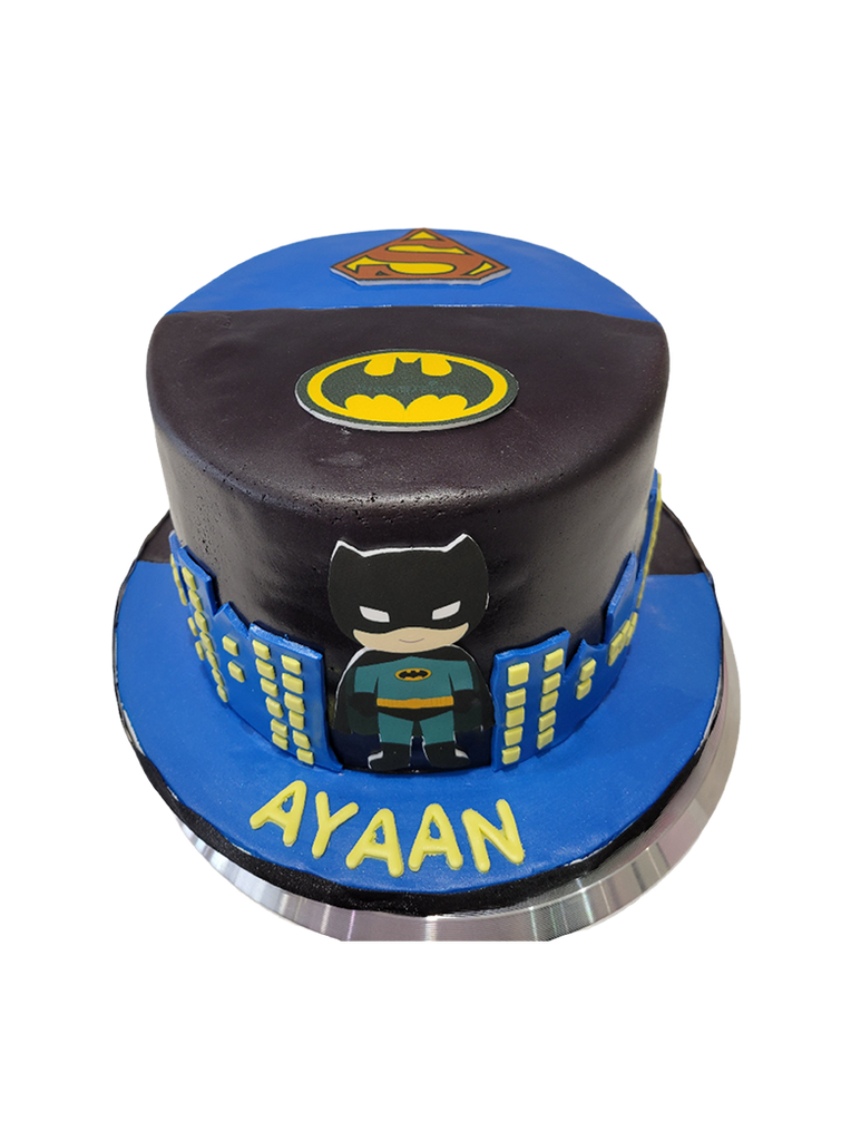 Superhero Split Cake - Rashmi's Bakery