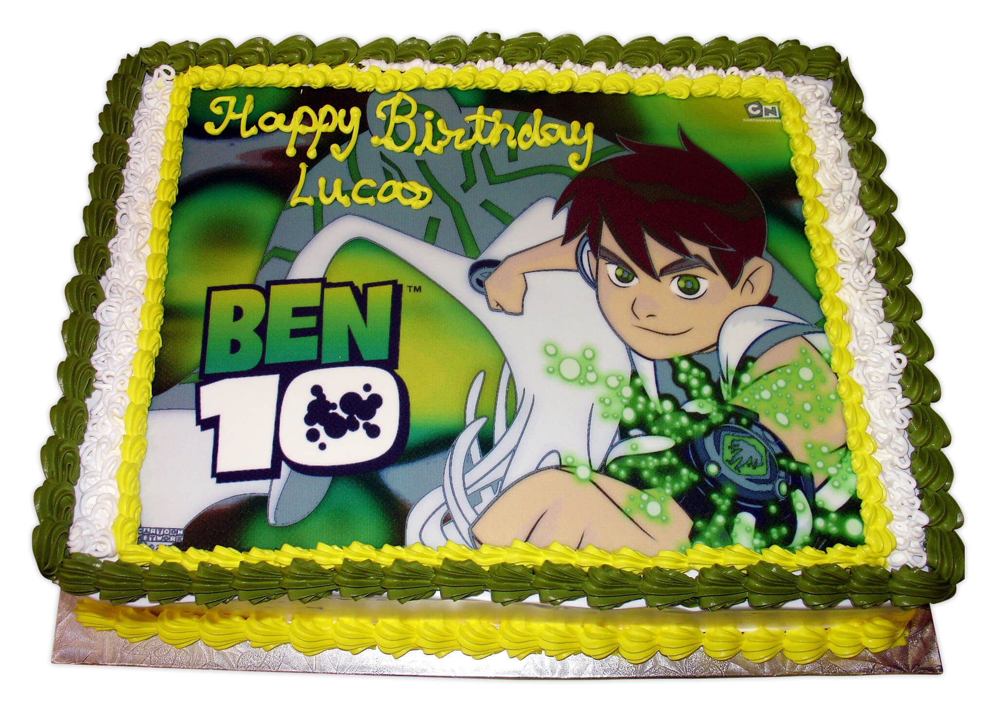 Edible Ben 10 Cake Topper Personalised - Edible Printed Toppers