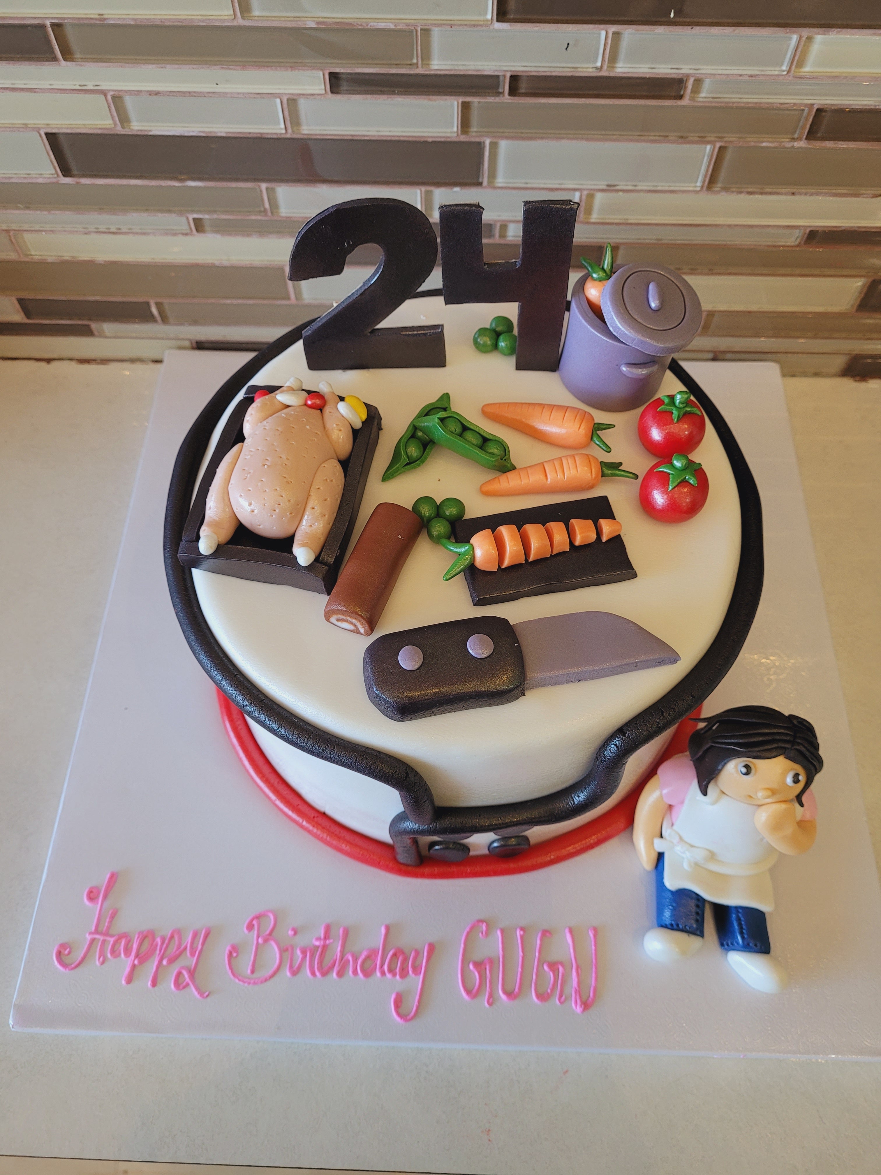 Cakeliicious - A chef themed birthday cake for a person... | Facebook