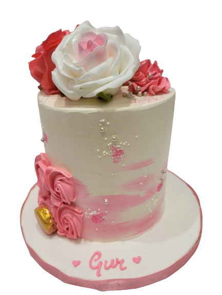 GUR FLORAL CAKE - Rashmi's Bakery