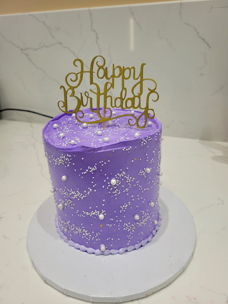 Purple and Black cake for my oldest birthday 🥰 : r/cakedecorating