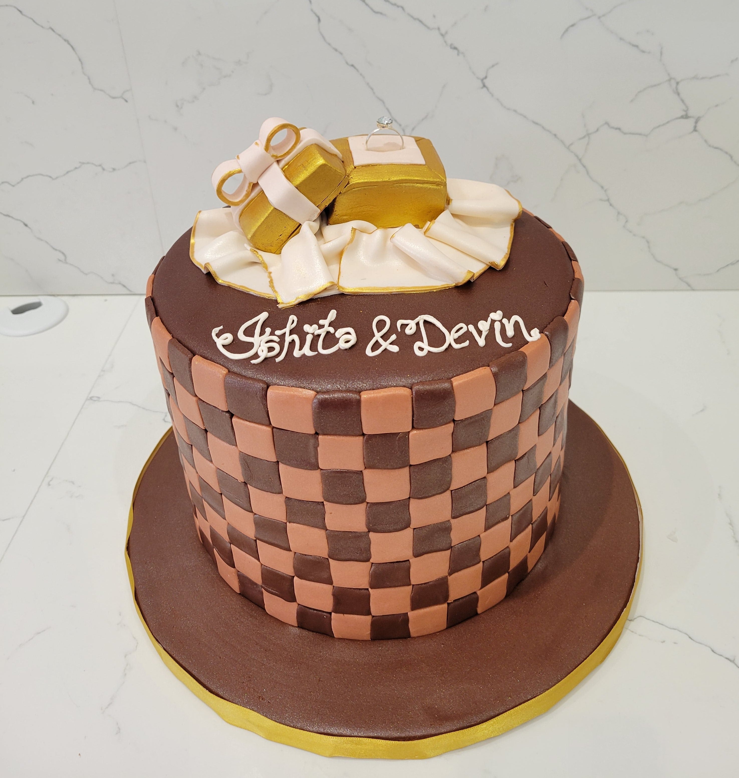 Louis Vuitton Cake  Louis vuitton cake, Cake, Savoury cake