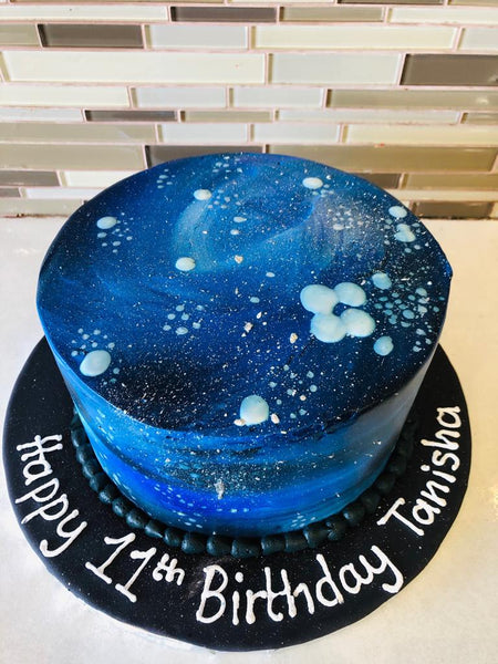 Galaxy Themed Birthday Cake - Rashmi's Bakery