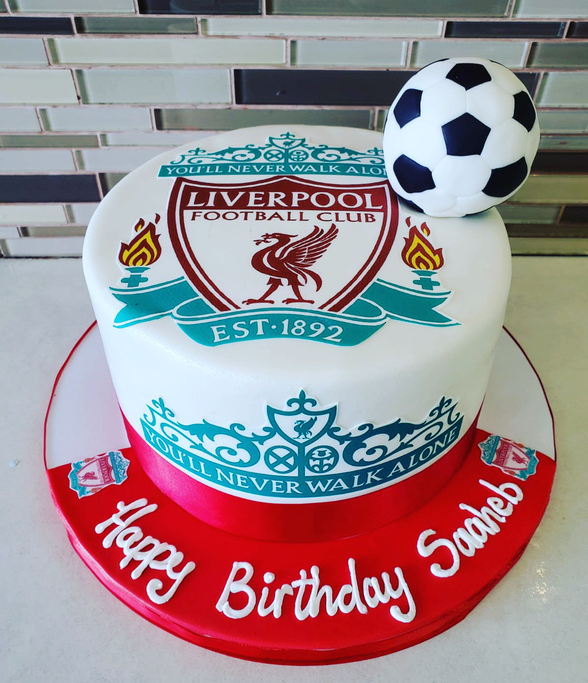 Liverpool Fan Birthday Cake!