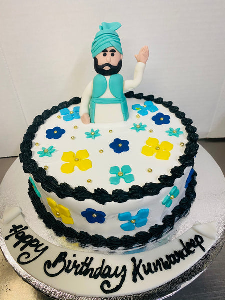 Happy Birthday Cream Cake ( Send Birthday Cake To Amritsar ) - Kalpa Florist