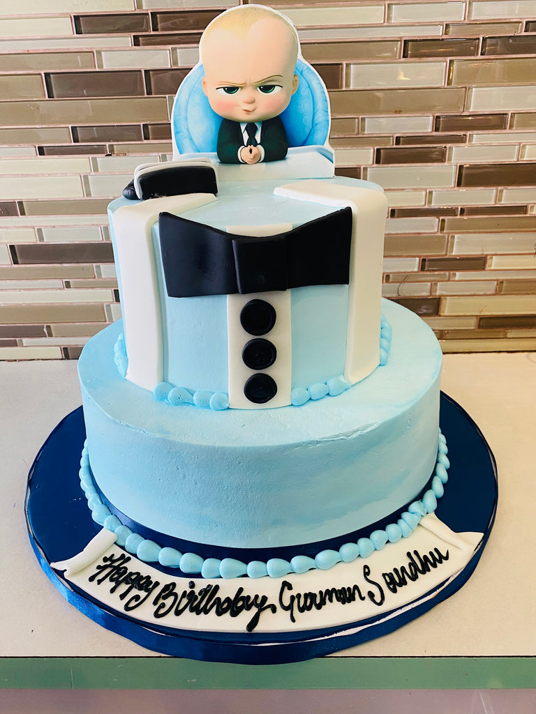 BOSS BABY TIERED CAKE - Rashmi's Bakery