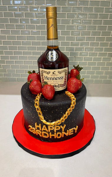 HONEY BOTTLE FONDANT CAKE - Rashmi's Bakery