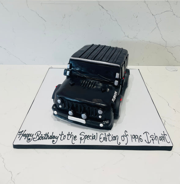 Jeep Rubicon Molded Cake - Rashmi's Bakery