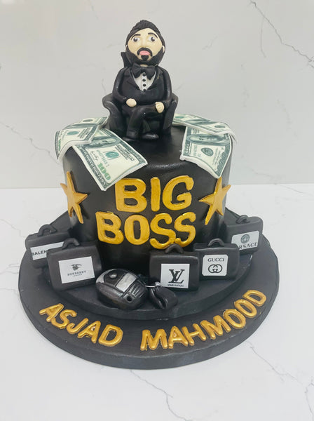 Boss 2 Tier 5kg Birthday Cake – CAKESTRY15