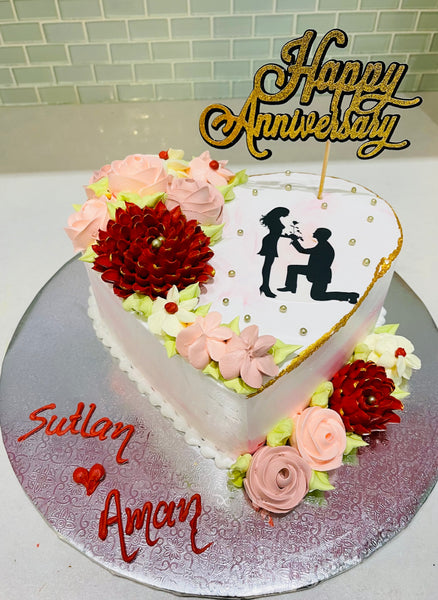 Buy LVEUD Flash Rose Gold Birthday，Wedding ，Anniversary，Special Holiday Anniversary  Cake Topper Happy 8th Cake Topper (8) Online at desertcartSINGAPORE