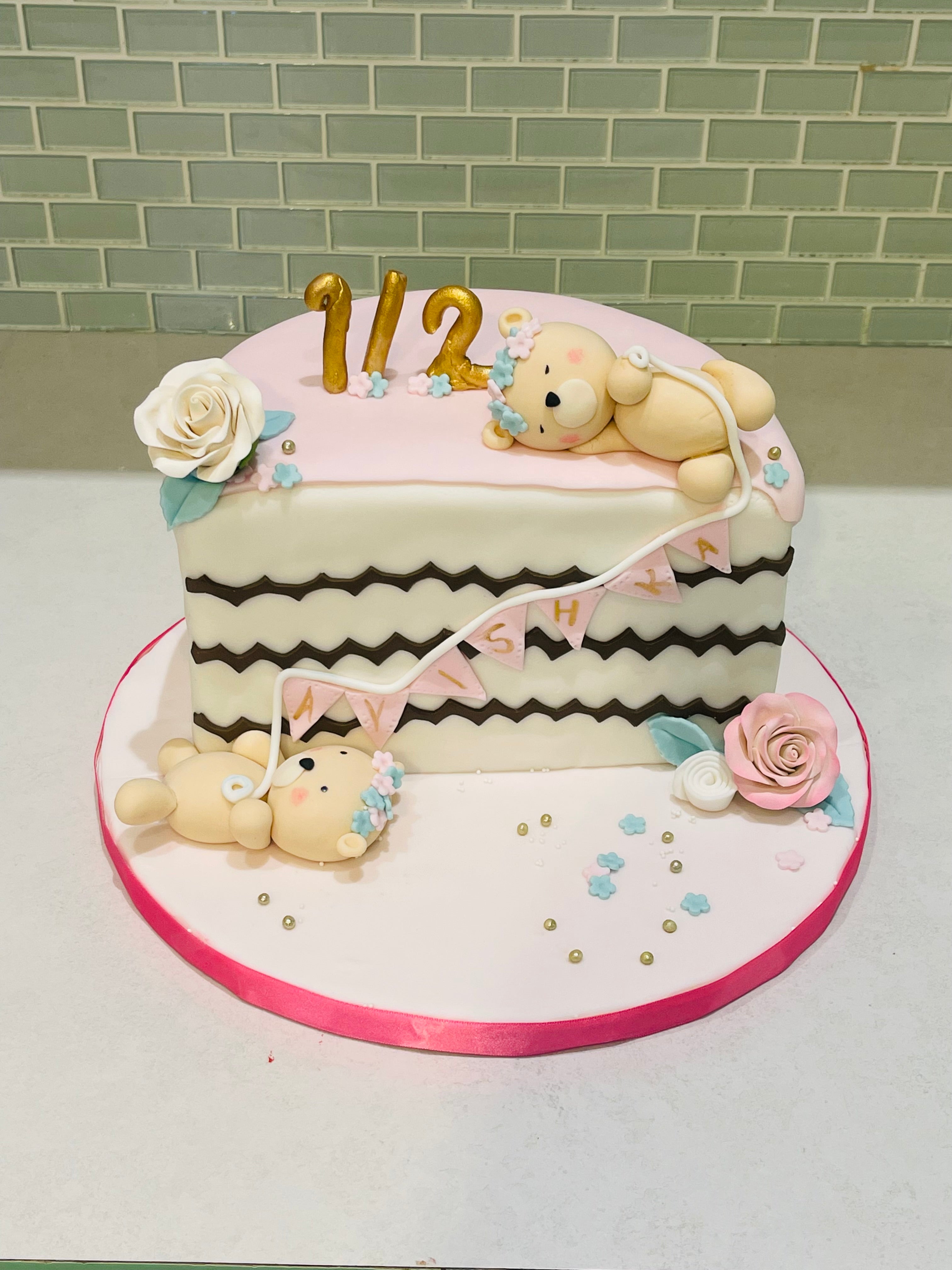 Half Year Celebration Cake