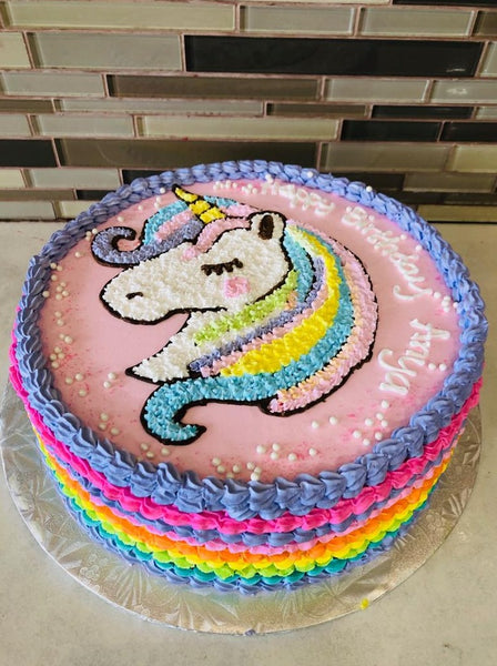 Anya Unicorn Birthday Cake - Rashmi's Bakery