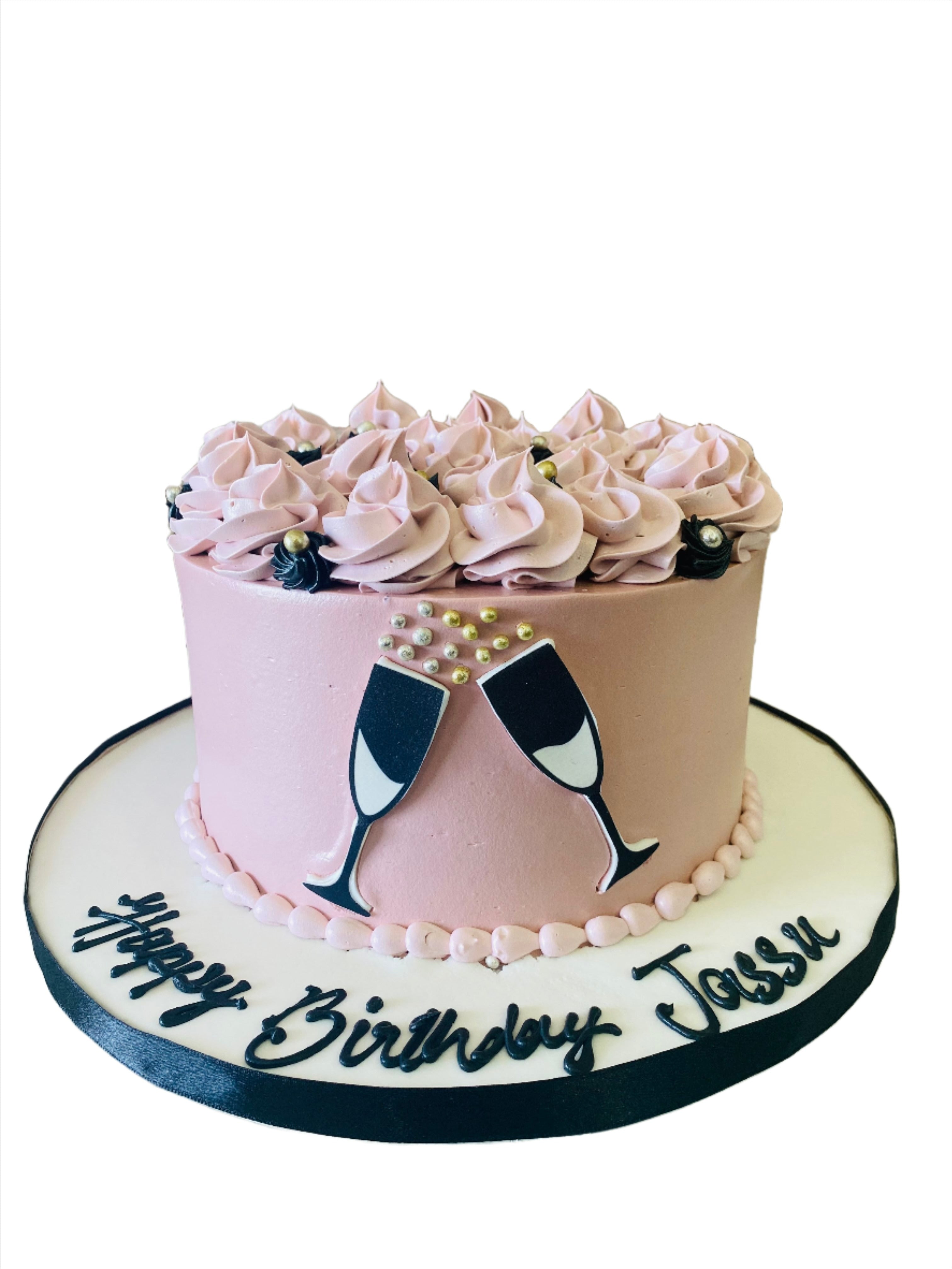 MY BAKE SHOP - EDIBLE WINE BOTTLE cake for 40th Birthday... | Facebook